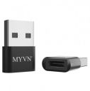 MYVN USB Type C Female to USB 3.0 Male Adapter - USB C to USB A Connector Compatible with Laptops,Chargers...