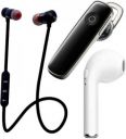 N2B MAGNET-K1-I7 Pack of 3 Bluetooth Bluetooth Headset...