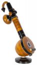 Naanjil Eco Friendly Eucalyptus Wooden Veena Home Decor Showpiece (9 cm x 9 cm x 27 cm, Brown)...