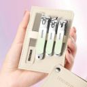 Nail Clipper Set 4 Pcs – Stainless Steel Nail Cutter Kit...