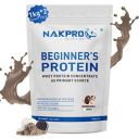 NAKPRO Beginners Whey Protein Concentrate | 13.27g Protein, 2.94g BCAA, 125Kcal Energy Whey Protein Powder (2 Kg, Cookies & Cream)...