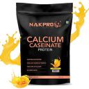 NAKPRO Calcium Caseinate | 27.88g Protein, 5.42g BCAA | Helps in Muscle Recovery | Slow Absorbing, Slow Digesting, Low Carbs Casein Protein Powder (1 Kg, Mango)...
