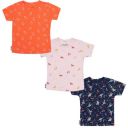 NammaBaby Girls' Pure Hoseiry Cotton T-Shirt Girls Top Tshirt for Girls - Multipack...
