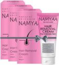 Namyaa Hair Removing Cream for Intimate Skin with After Wax Soothing Serum with Vitamin C-Pack of 3 Cream  (180 g, Set of 3)...