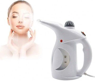 Nano Cure 2-in-1 Facial & Garment Steamer – Nano-Ionic Handheld Steamer for Cold