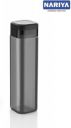 nariya NEW UPGRADED SQUARE DESIGN OF WATER BOTTLE FOR EVERYDAY USE 1000 ml Bottle  (Pack of 1, Black, Plastic)...