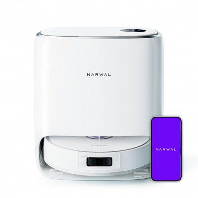 [Extra Rs 6250 OFF] NARWAL Freo X Ultra Robot Vacuum & Mop Combo, 8200Pa Suction, Auto Mop Drying/Washing