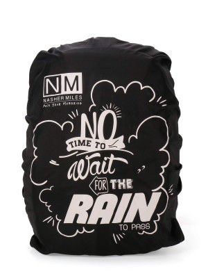 Nasher Miles 36 Ltrs Black Backpack Cover (NM Rain Cover)
