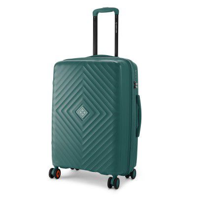 Nasher Miles Antwerp Hard-Sided Polypropylene Check-in Luggage 24 inch | 65cm TSA Lock 8 Wheels & Expander Medium Trolley Bag