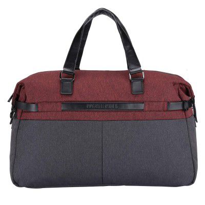 Nasher Miles Bern Grey-Maroon Duffle Bag 41 L