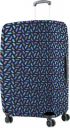 NASHER MILES Blue Cells Design Polyester 75 cm (28 Inch) Large Protective Luggage Cover (Large, Blue)...