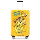 Nasher Miles Eco Friendly Polyester 65 cm (24 Inch) Medium Protective Luggage Cover (Yellow)...