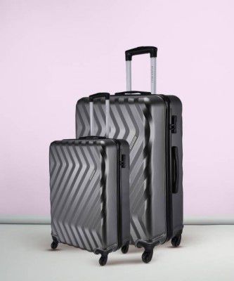 NASHER MILES Hard Body Set of 2 Luggage - Lombard Set Of 2 20-24 - Grey