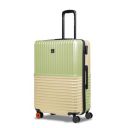 Nasher Miles Istanbul Hard-Sided ABS and PC Check-in Luggage 24 inch | 65cm | 8 Wheels Medium Trolley Bag for Travel | Suitcase (Green Yellow)...