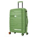Nasher Miles Paris Hard-Sided Polypropylene Check-In Luggage Avacado Green 28 Inch|75 Cm 8 Wheels Spinner Large Trolley Bag for Travel Suitcase...