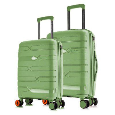 Nasher Miles Paris Hard-Sided Polypropylene Luggage Set of 2 | (65 & 75 Cm)