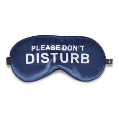 Nasher Miles Polyester Printed Eye Mask (Blue)