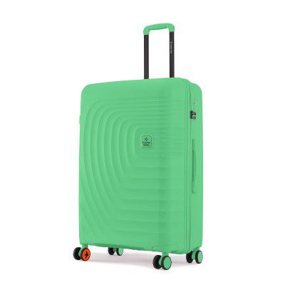 Nasher Miles Polypropylene Boston Hard-Sided Polypropylene 8 Spinner Wheel Check-in Luggage 
