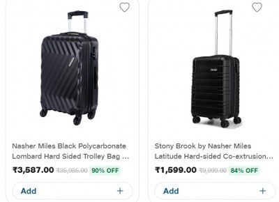 Nasher Miles Trolley Bag Upto 90% Off