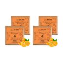 Nat Habit Orange Kokum Butter Bath Soap for Women & Men |125g X 4...