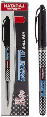 Nataraj Smart Tip Ball Pen, Black