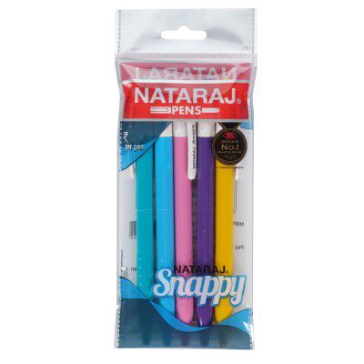 NATARAJ Snappy Ball Pen (Pack of 5)
