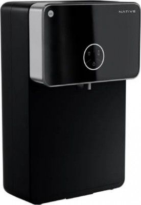 NATIVE By Urban Company M2 | Needs no service for 2 years | 10-stage Purifier 8 L RO + UV + Minerals + Alkaline Water Purifier  (Black)