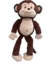 NATKHAT Patu Monkey Plush Toy - 40cm, Brown | Soft and Cuddly Stuffed Animal for Kids and Monkey Lovers...