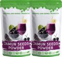 NATURAL AND HERBAL PRODUCTS Blackberry Seeds Powder | Jamun Seeds| Drink | Eating | Weight Loss (2 x 100 g)...