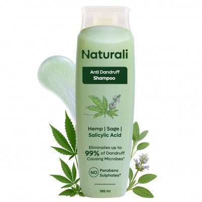 Naturali Anti Dandruff Shampoo with Sage & Salicylic Acid | 100 ml