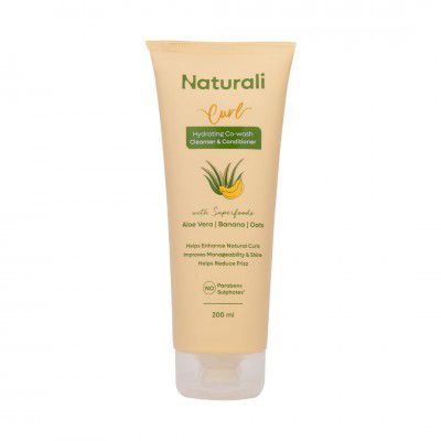 Naturali Hydrating Co-Wash Shampoo & Conditioner | 200ml