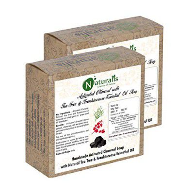 Naturalis Handmade Antibacterial And Antifungal Charcoal Soap