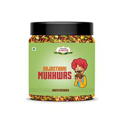 Nature Aahar Rajasthani Mukhwas, Traditional Mouth Freshener Mukhwas Mix (400g)