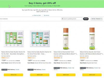 Nature Derma (France) Beauty Products.