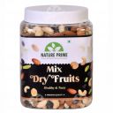 Nature Prime 100% Natural Premium Mix Dry Fruits 1kg with Almonds | Cashew | Kishmish | Apricot | Black Raisins | Dried Kiwi...