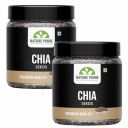 Nature Prime Chia seeds, 500G | weight loss product | (250G*2) Jar Pack...