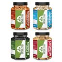Nature Prime Fresh and Healthy Nuts Dry Fruits Combo Pack of Almond, Cashew,Black Raisin, Apricot Jar Pack (200g * 4) 800G...