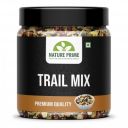 Nature Prime Healthy Trail Mix 1 kg - Almonds | Cashew | Raisins | Black Raisins | Pumpkin | Sunflower | Roasted Flax Seeds | Healthy Snack | Nuts and Dry Fruits (Jar Pack)...