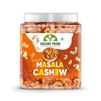 Nature Prime Masala Flavoured Cashews Nuts | Masala Kaju Healthy Chatpata Snacks (1 kg)