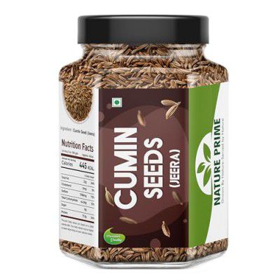 Nature Prime Whole Cumin Seeds Jeera Whole 500gm