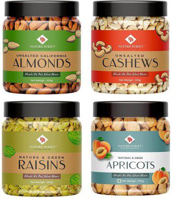 Nature Purify Dry Fruit Combo (4 x 200 g)