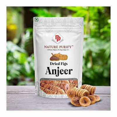 Nature Purify Dry Fruit Dried Figs Afghani Anjeer | Dried Figs Dry Fruits for Body Mass Loss (1000g)