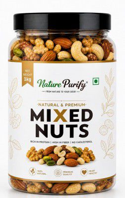 Nature Purify Premium Mix Dry Fruits 1kg | Jar Pack Of 1