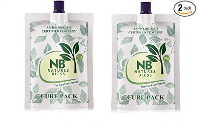 Natures Bless face Scrub Ayurvadic face Cream for face Pimples - 50gm, pack of 2