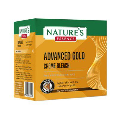 NATURES ESSENCE Advanced Gold Creme Bleach, 210gm, White