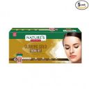 Natures Essence Glowing Gold Facial Kit 3 Use, Multiple, 5 count, 75 gm...