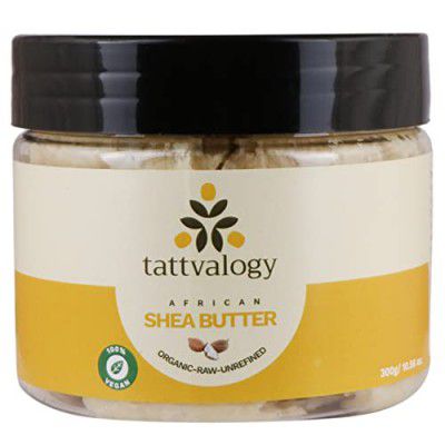 Natures Tattva Tattvalogy Organic Raw Unprocessed Shea Butter - 300g