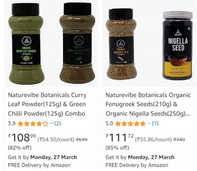 Naturevibe Grocery Upto 84% Off