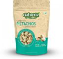Naturoz Roasted California Pistachios Lightly Salted | Rich in Protein Pistachios  (500 g)...