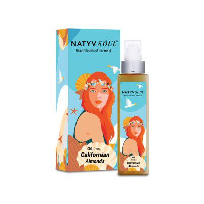 Natyv Soul Pure Almond Oil from Californian Almonds 50ml